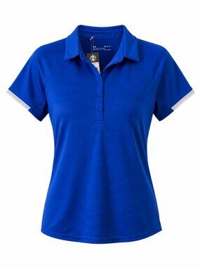 NWT 🦋 2/$30 Under Armour Blue HeatGear Golf Polo Shirt M
